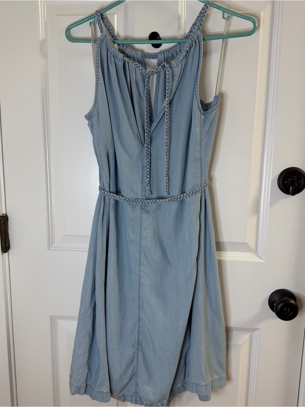 Gap Jean Braided-Trim Dress SP